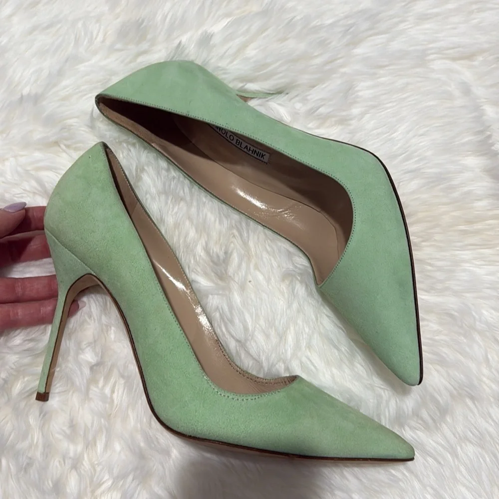 Manolo Blahnik BB pump 105 size 41.5EU
